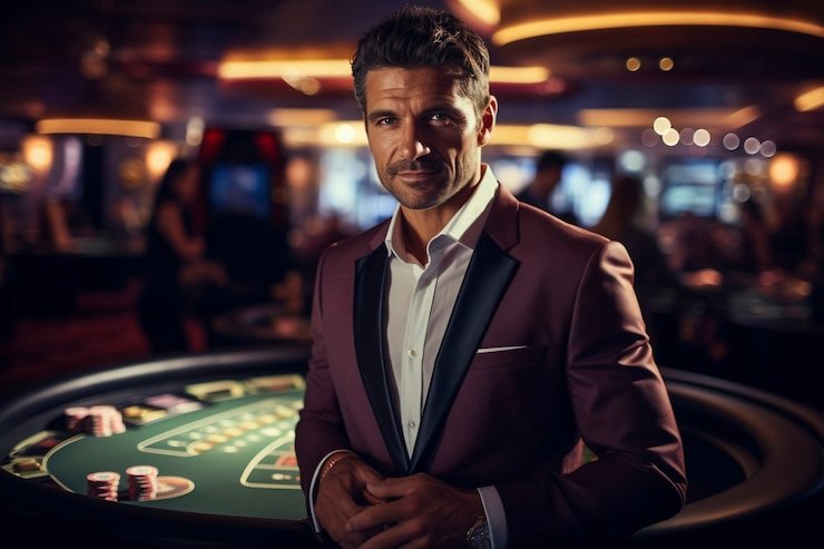 Antarmuka aplikasi mobile dukuntoto menampilkan studio live-dealer dan pasar sportsbook